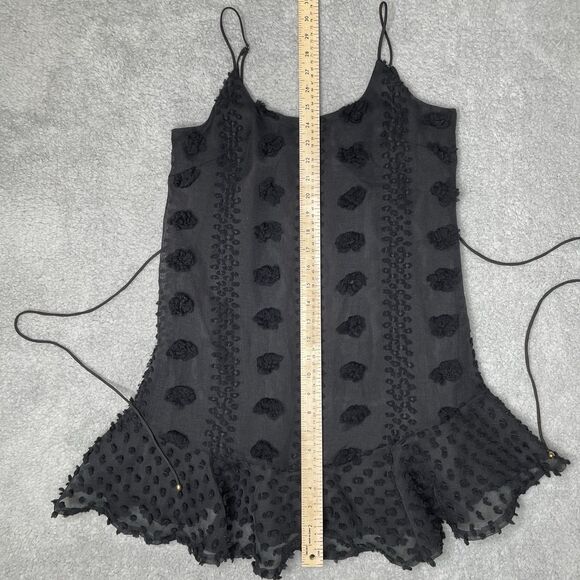 Saints and Secrets Black Sleeveless Mini Dress Womens XS Little Black Dress - Picture 8 of 15